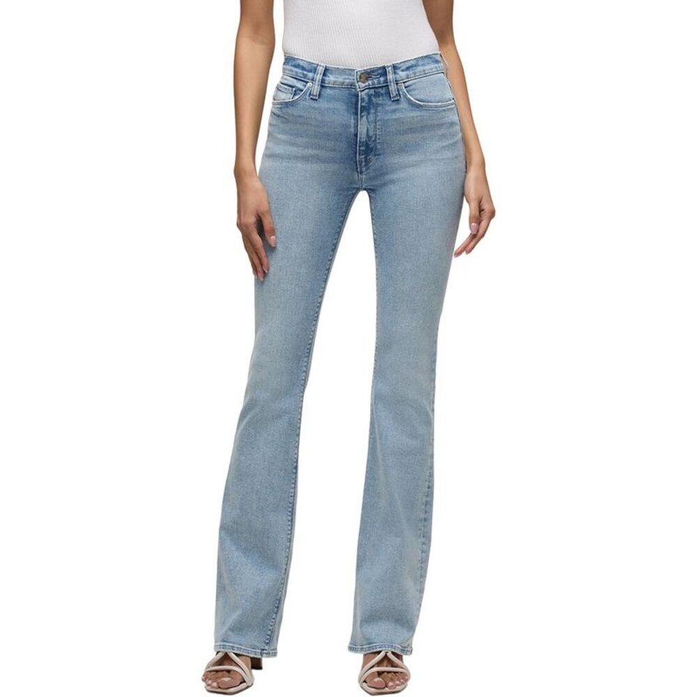 Hudson Jeans Womens Barbara High-Rise Bootcut Jean